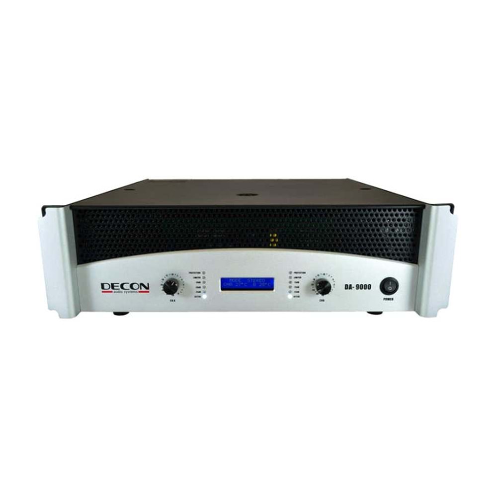DA-9000 DECON POWER AMPLIFIER 2X1000W/8 OHM, 2X1700W/ 4 OHM