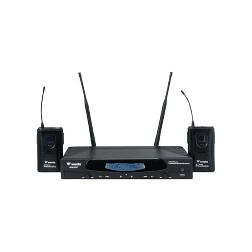 WM-92UT 2 YAKA TELSİZ MİKROFON