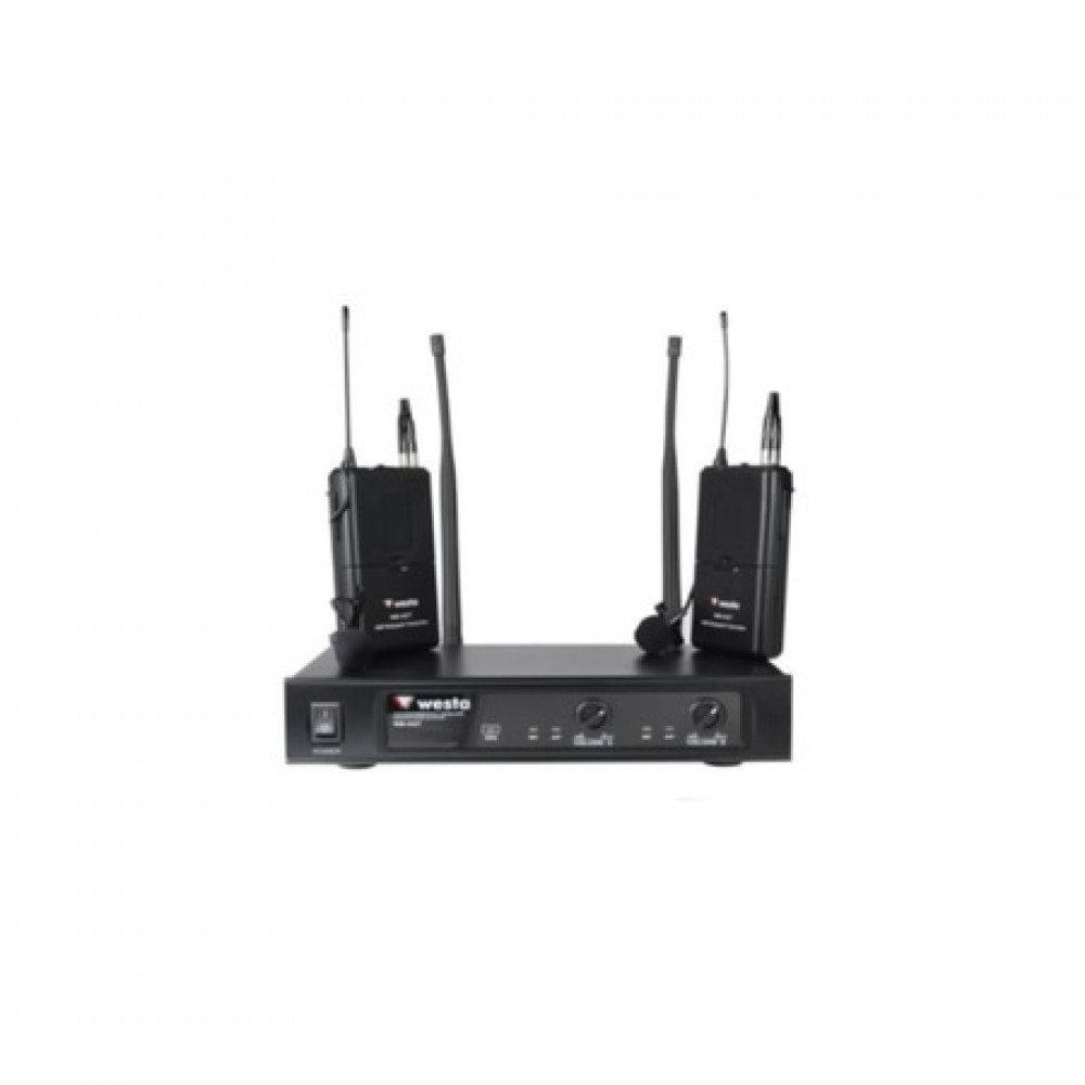WM-442T UHF TELSİZ 2 YAKA MIKROFONU