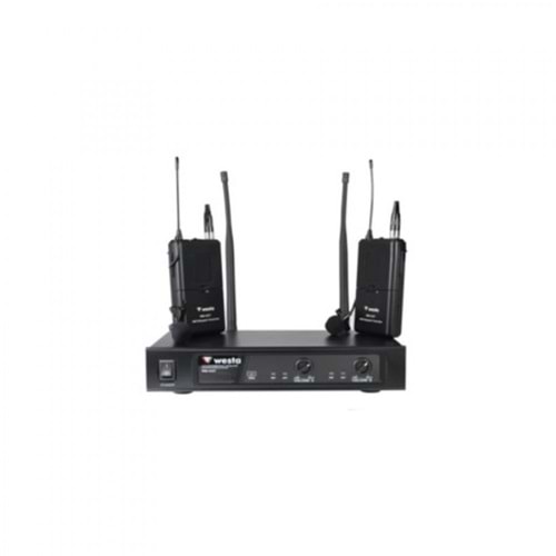 WM-442T UHF TELSİZ 2 YAKA MIKROFONU