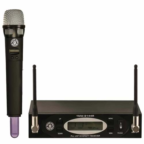 TMW-9144M MKII UHF TEKLİ EL TELSIZ MIKROFON