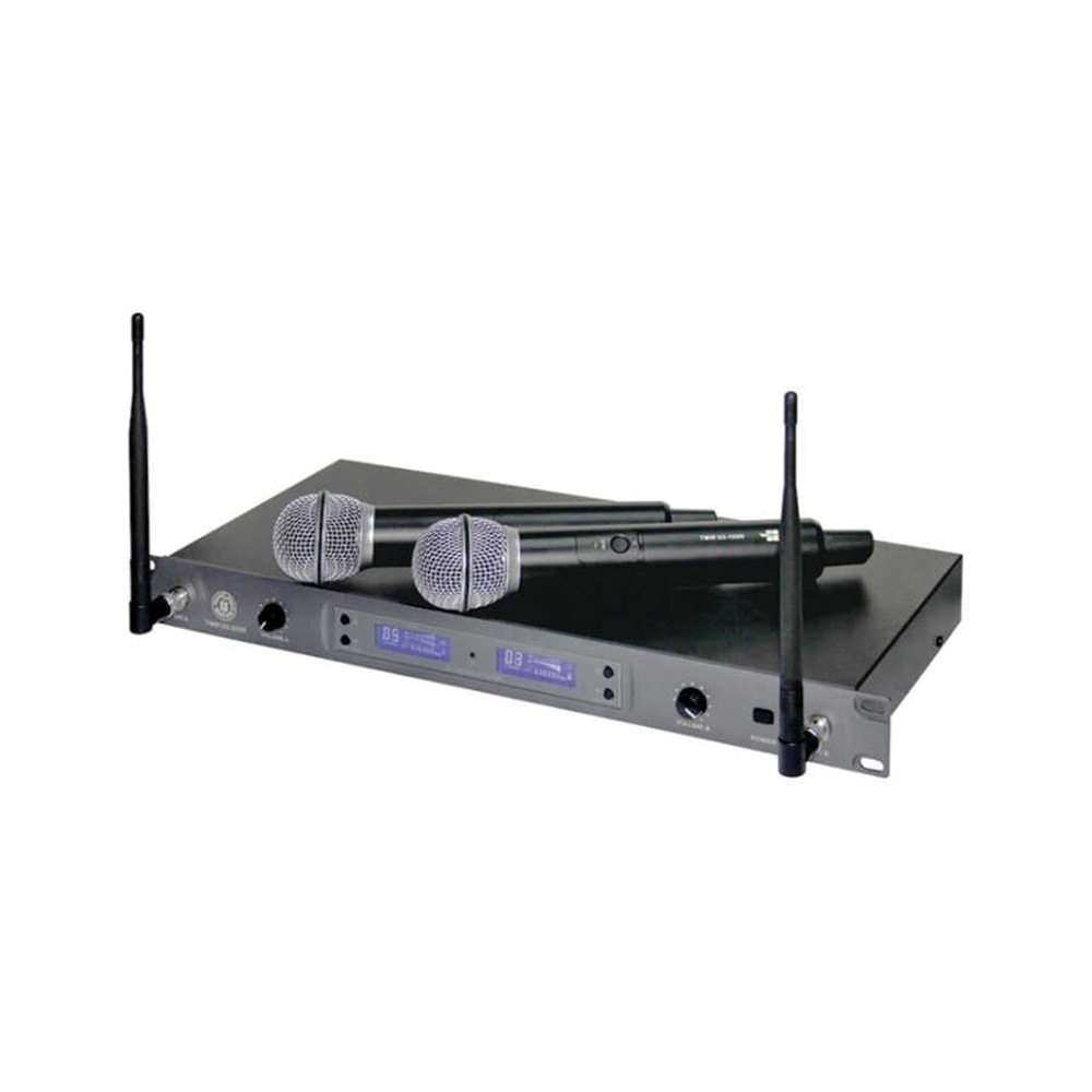 TMW U2-200R 2'li Telsiz El Mikrofon Seti