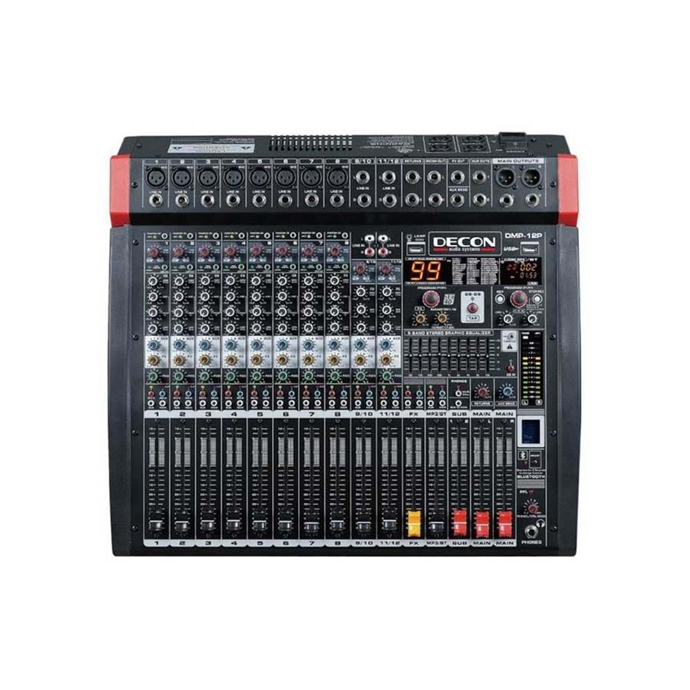 DMP-12P Power Mixer 2*650W