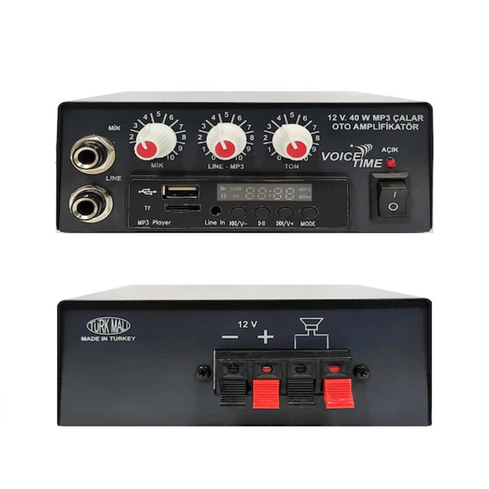 12V 40W Pazarcı Amfisi