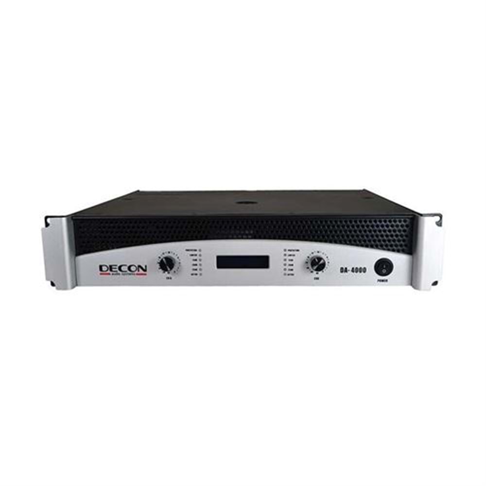 DA-4000 Power Amplifier 2x350w/80OHM, 2x500W/40HM