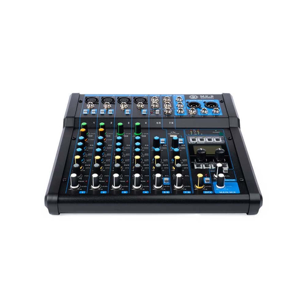 MX.8 8 Kanal USB Deck Mixer