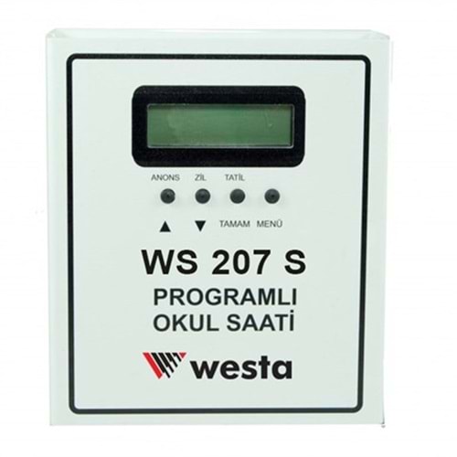 WS-207S Usb Girişli Akıllı Okul Saati