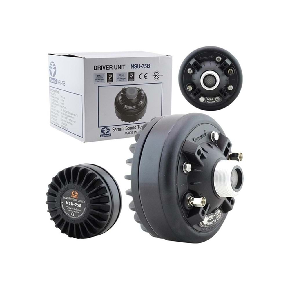 NSU-75B 75W 16 ohm Sürücü Ünitesi