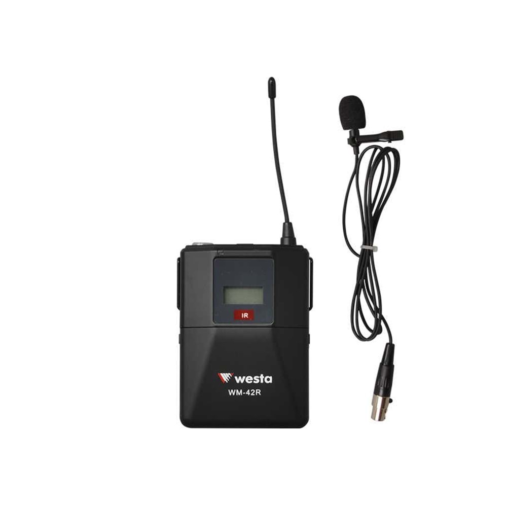 WM-42R WESTA UHF Yaka Mikrafonu (WM-475)