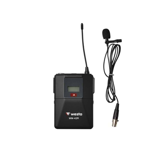 WM-42R WESTA UHF Yaka Mikrafonu (WM-475)
