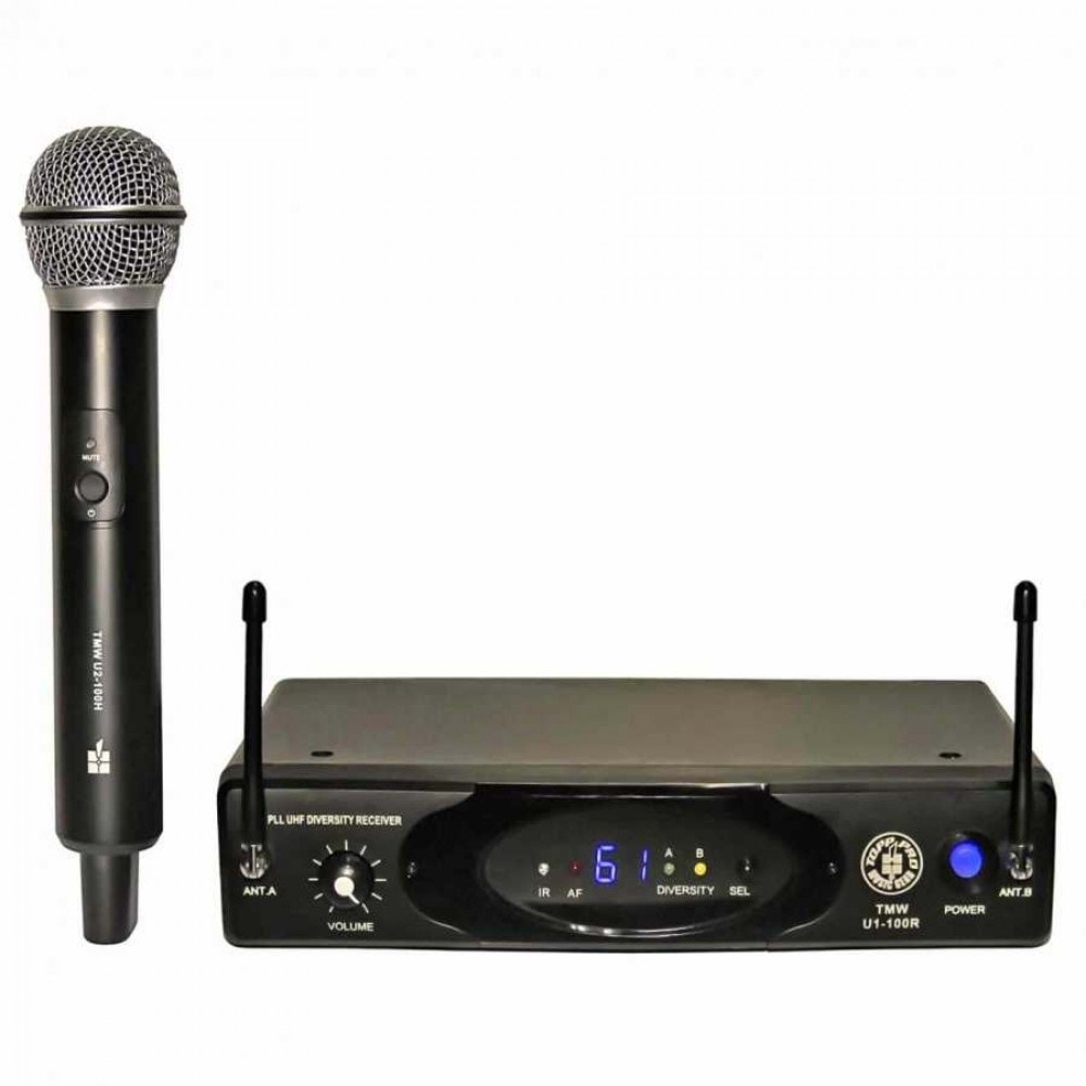TMV U1-100R TOPP PRO UHF EL TELSIZ MIKROFON