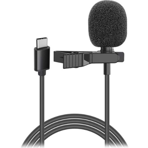 HD564 JBC-051 Type-C Yaka Mikrofonu
