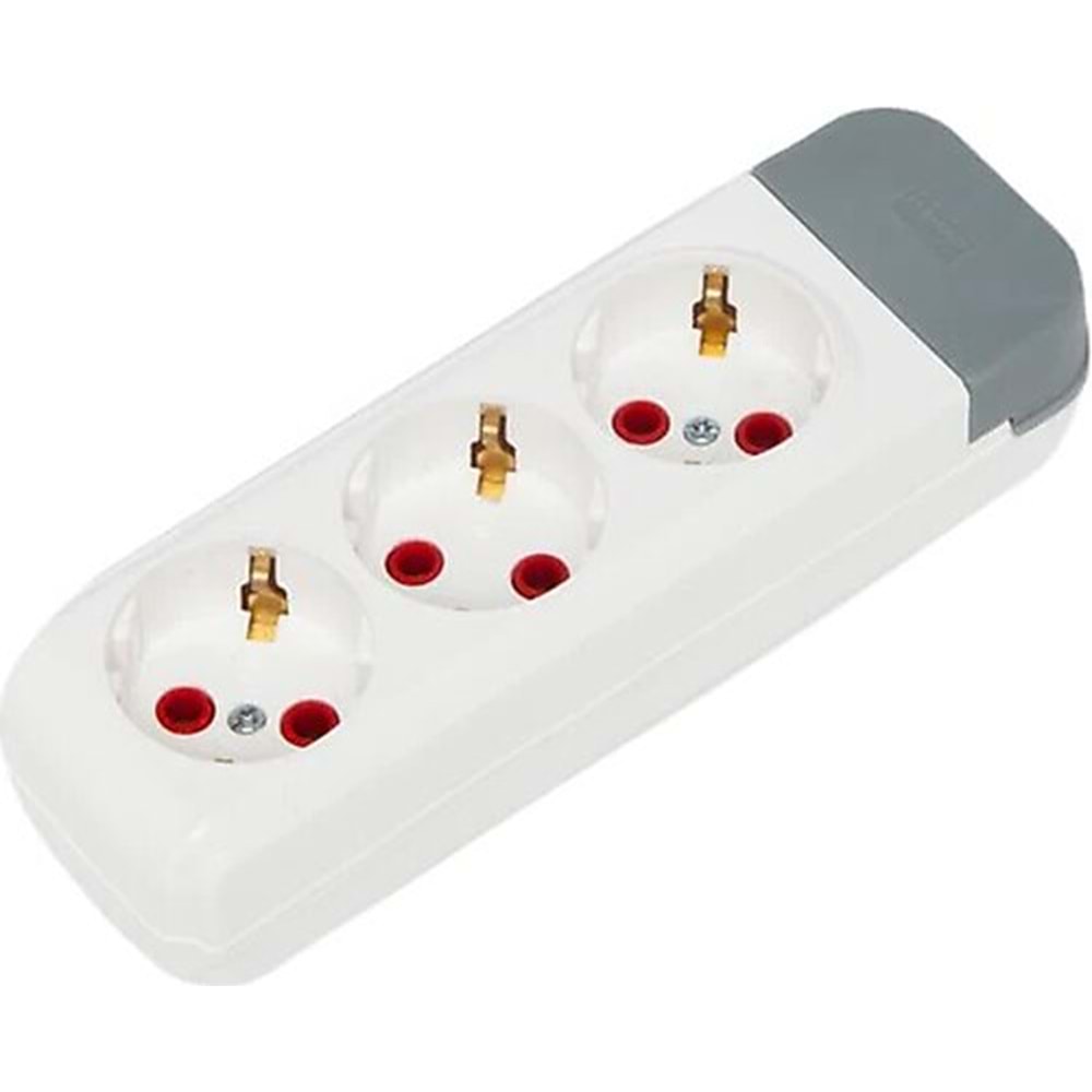 AU30 Üçlü Topraklı Priz Klemensli