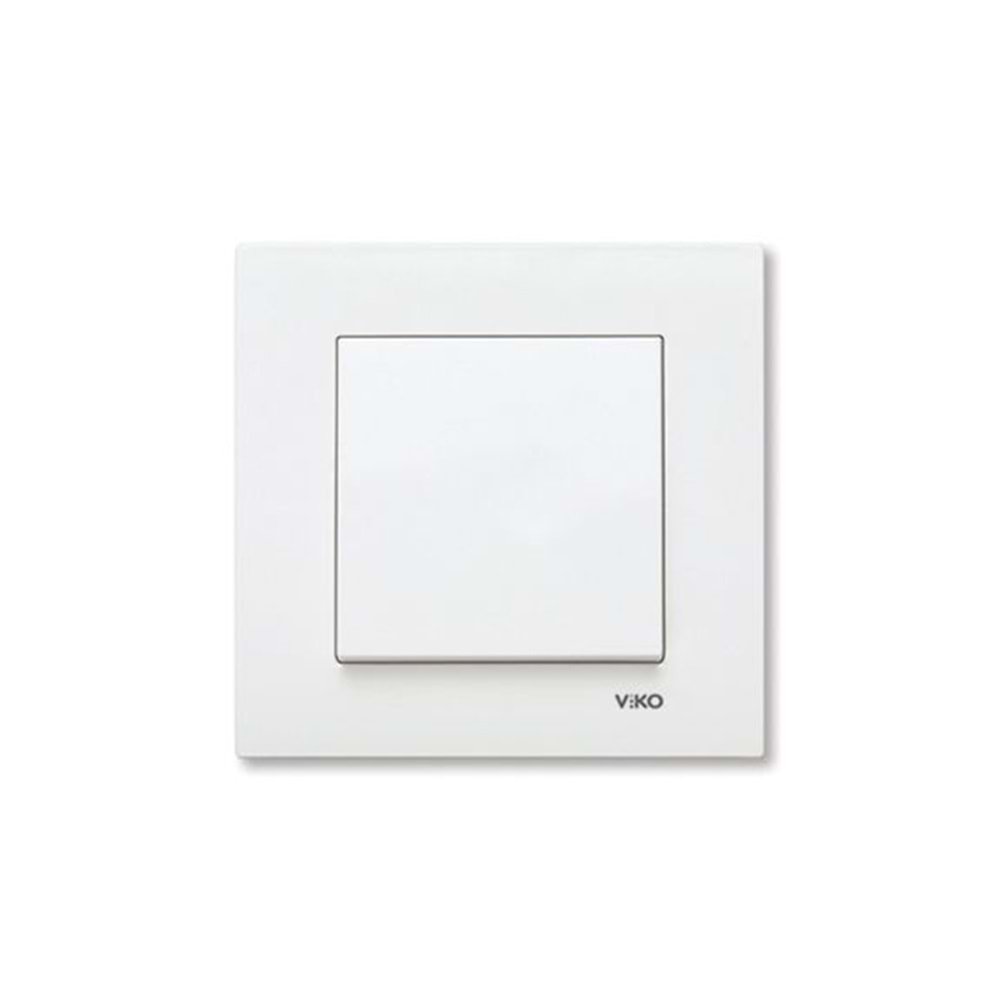 Karre-Meridian Beyaz Tekli Anahtar