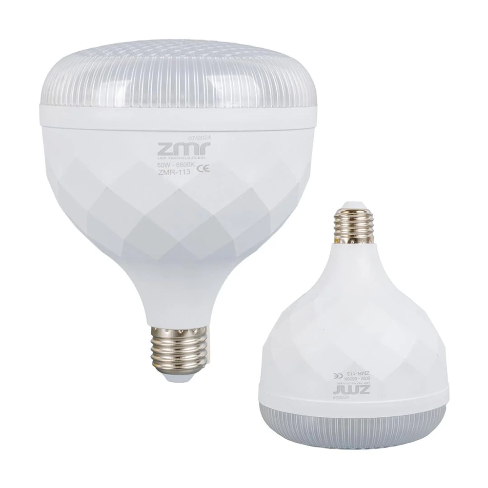 ZMR-113/B.65 50W KRİSTAL CAMLI T-BULB LED AMPUL E27