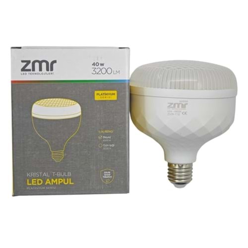 ZMR-112/B 40W 3200LM 6500K Kristal Led Ampul