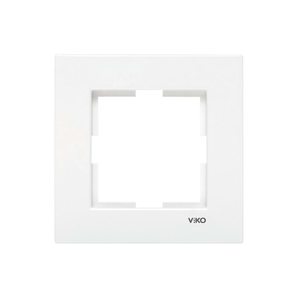 Karre Tekli Beyaz Çerçeve