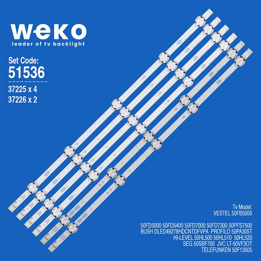 51536 WKSET-6536 Tv Led Bar