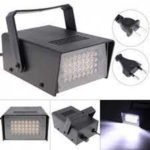 DISCOFLASH-LAMP BEYAZ LED