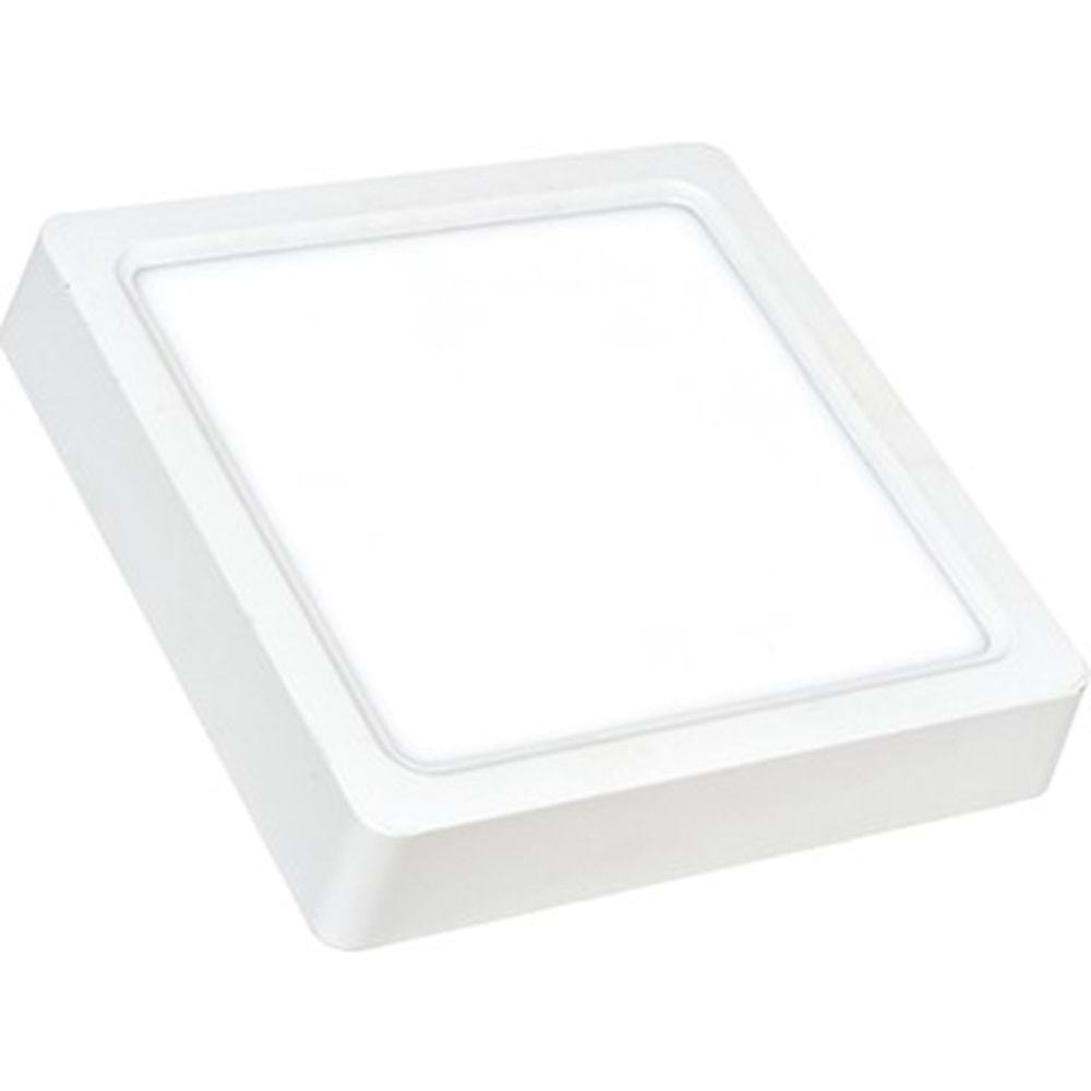 220122 LED SIVAUSTU KARE PANEL 12W 6500K BEYAZ