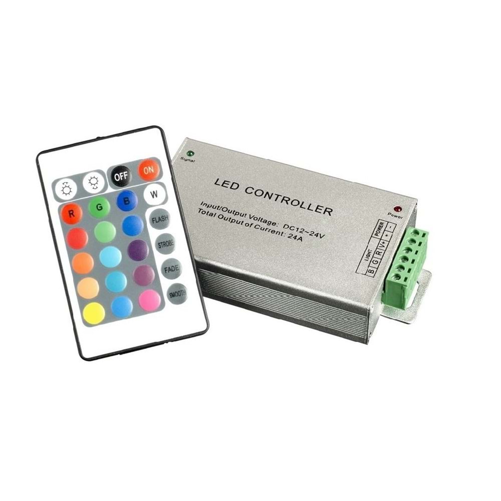 U12-1 24 key 12V 72W RGB LED Kontrol Paneli