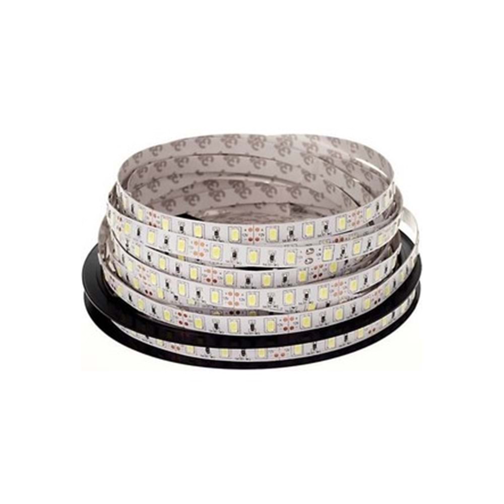 5mt Sıcak Beyaz Parlak Şerit Led