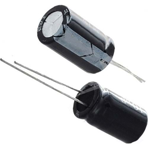 2.2uF 100V Elektrolitik Kondansatör 5 Adet
