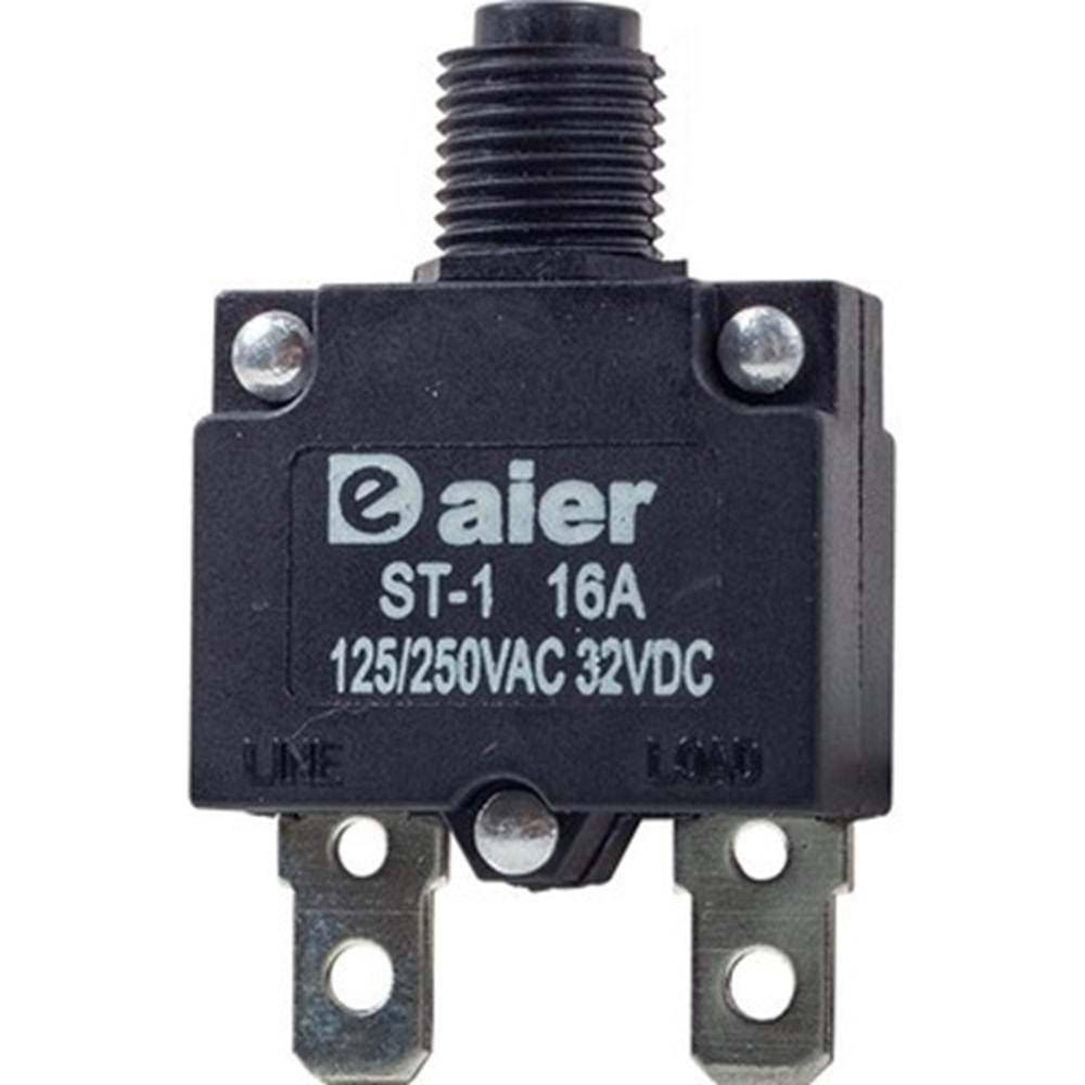 ST-1 16A Aşırı Akım Koruyucu Devre Kesici Sigorta