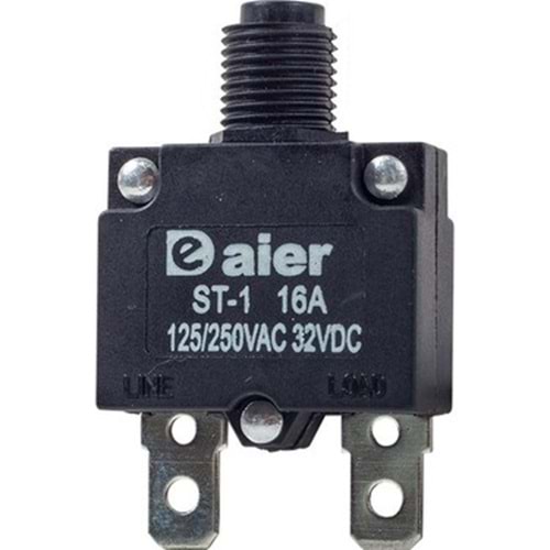 ST-1 16A Aşırı Akım Koruyucu Devre Kesici Sigorta