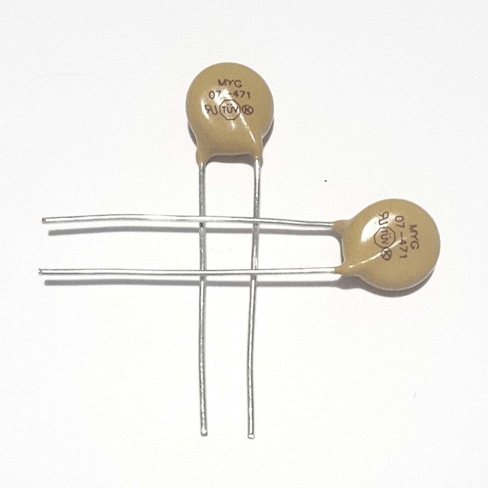 471K 7mm 300VAC Varistör