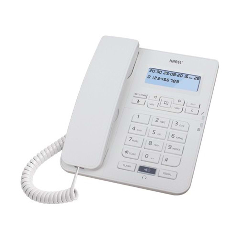 TM145 Masaüstü Analog Telefon Beyaz