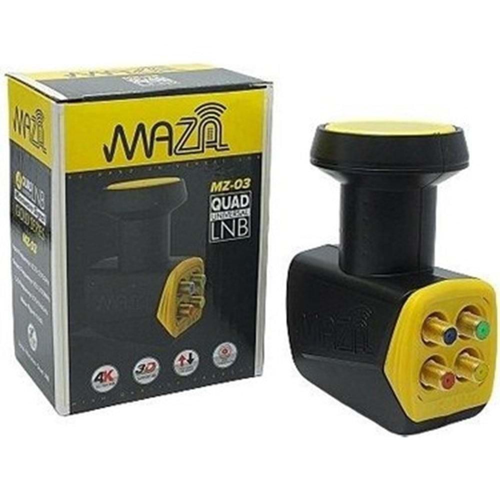 MZ-03 4'lü LNB (QUAD)