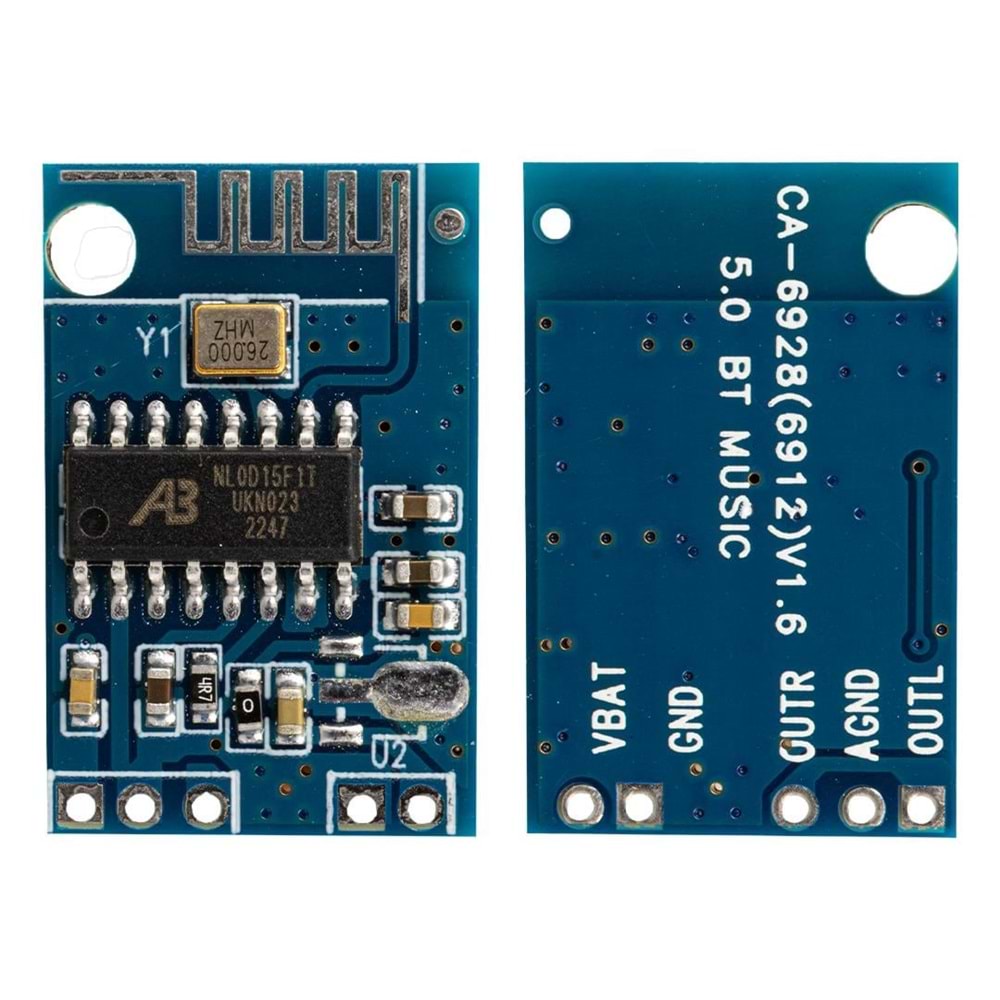 22844 CA-6928V1.6 - 5 VOLT BLUETOOTH SES MODÜLÜ