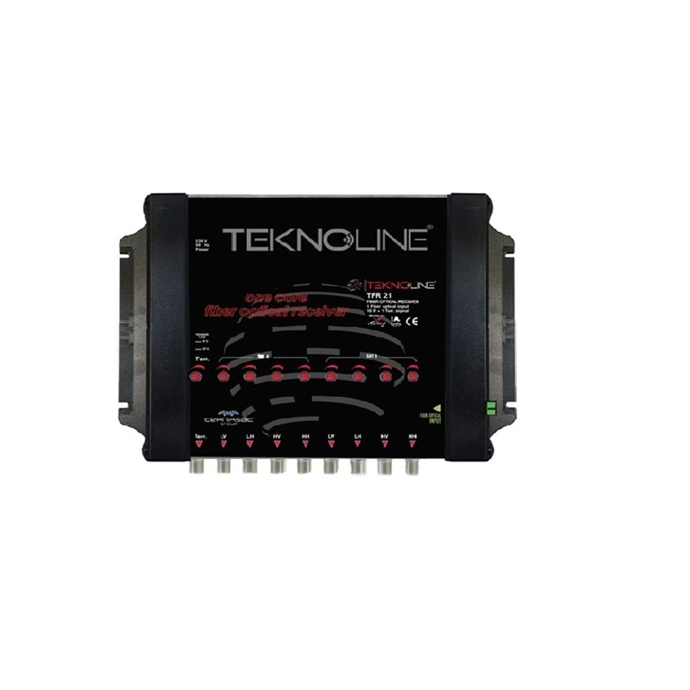 TFR 21 /1SC/APC Optik in (2Sat+1RF) out Fiber Optik Receiver