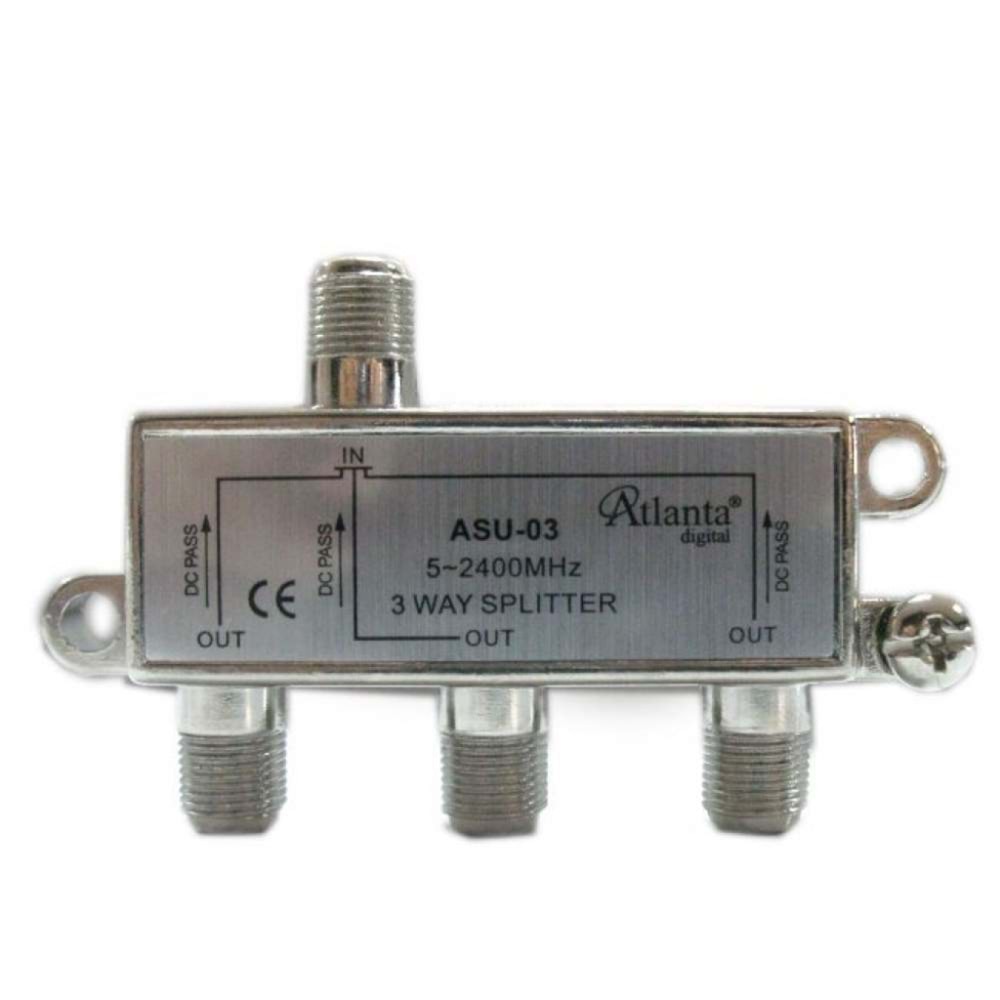 ASU-03 1/3 3 lü Uydu Bölücü Splitter 5-2400 MHz