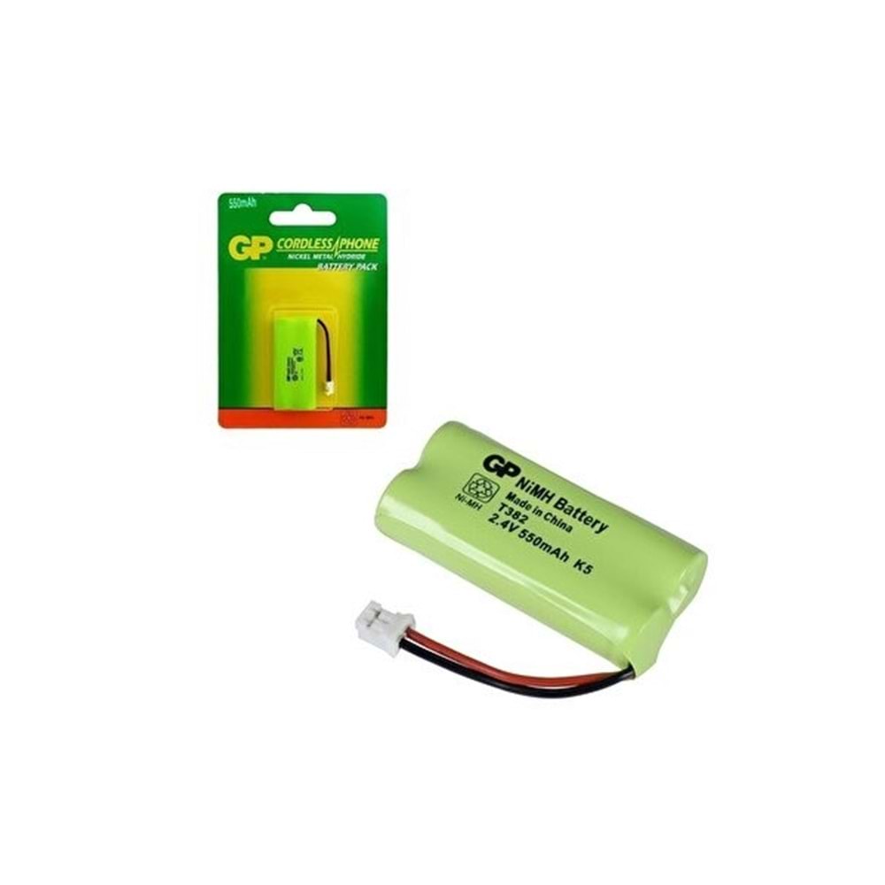 GP0436 2.4V 500mA 2 li İnce Gigaset Telefon Pili