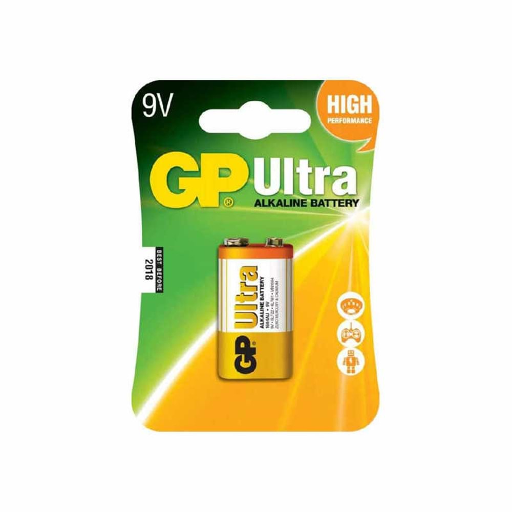 GPA 07 1604 AU 9V Alkalin Pil