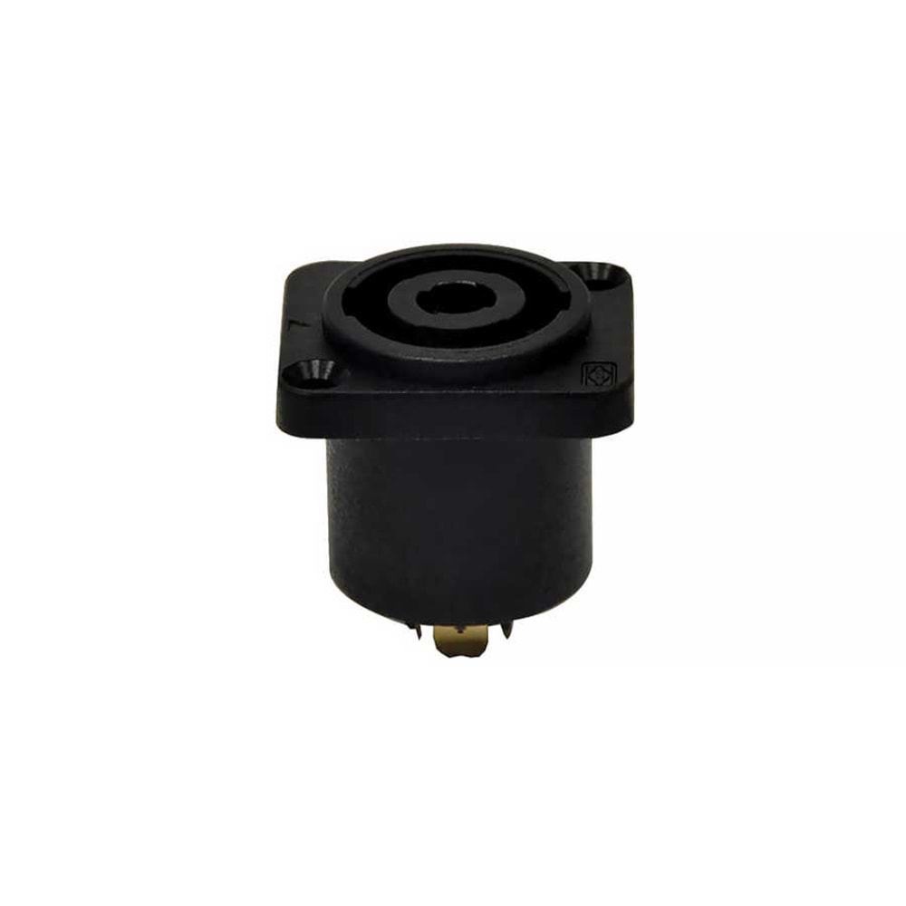 SP-004 4 Pin Speakon Şase Plastik-Kare