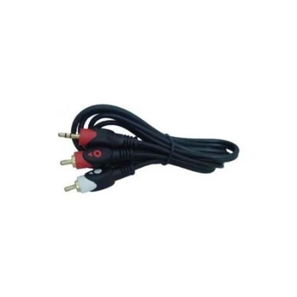 G-530AD - 2Rca-3,5mm Kablo 1,5mt A Kalite