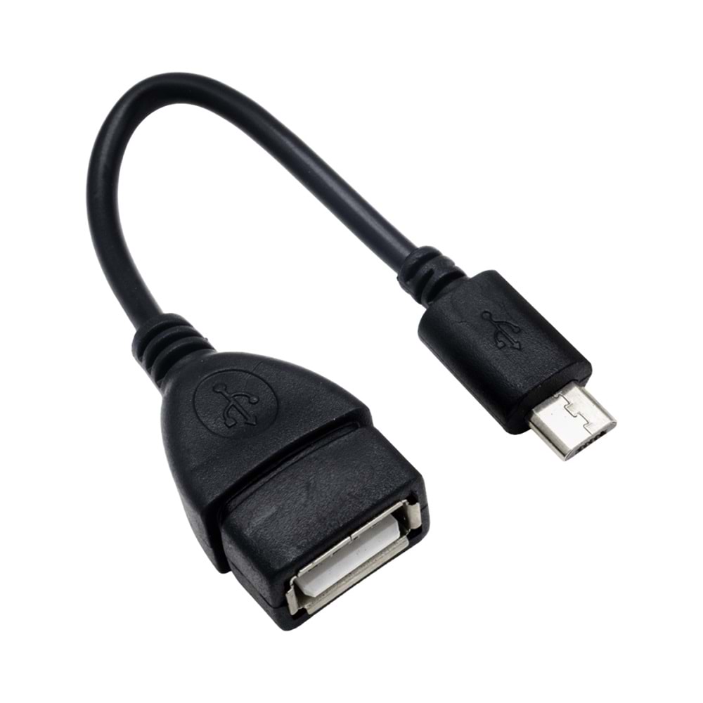 FK0123 Dişi USB-Micro Dönüştürücü Kablo 10cm