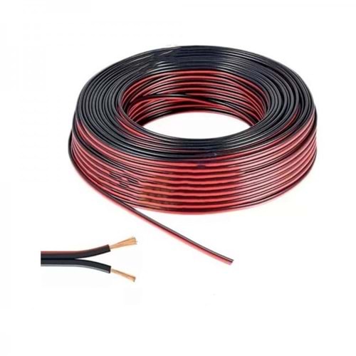 2x0.75mm Hoparlör Kablosu