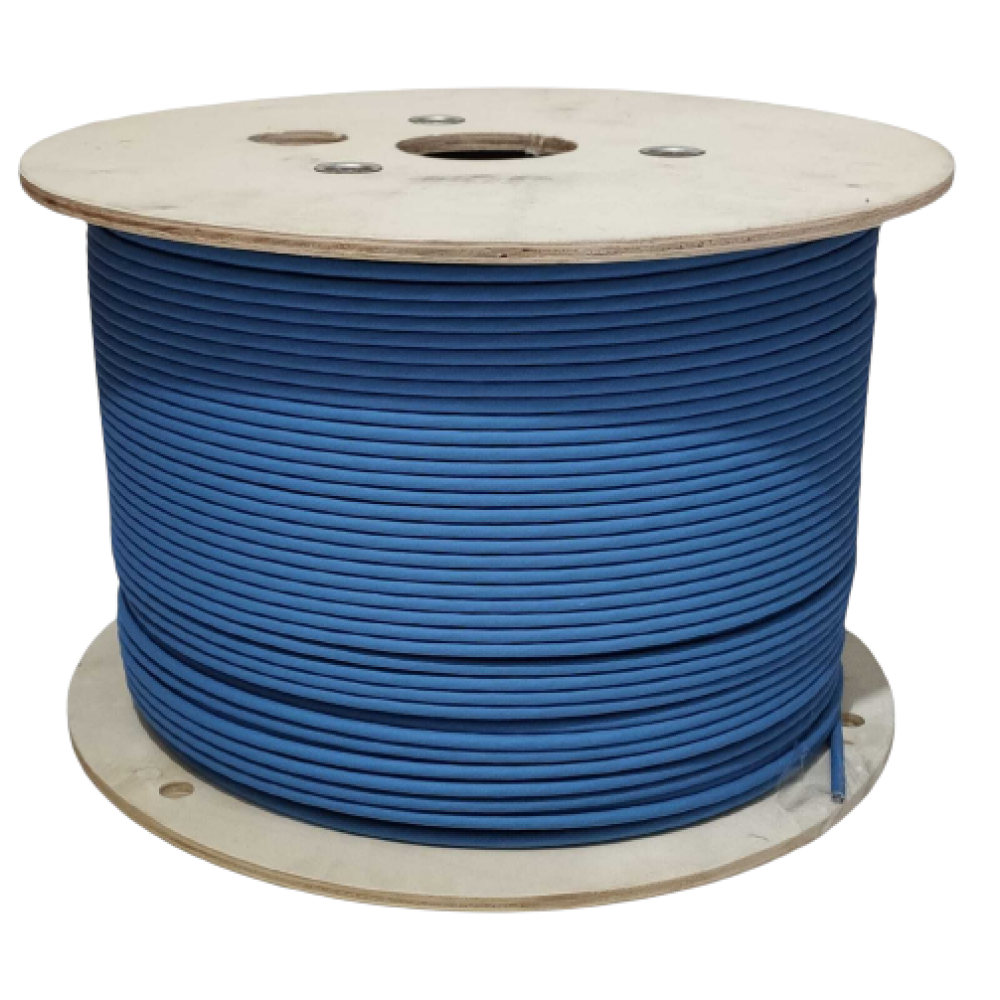 Data CAT-6 23AWG LSZH Kablo Mavi 500'lük Makara