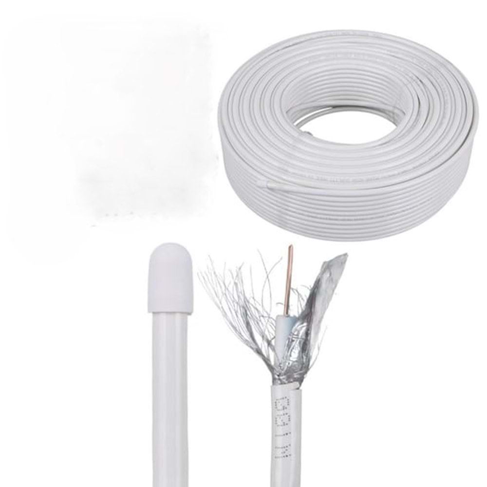 HR-1001 RG6/U4 Anten Kablosu