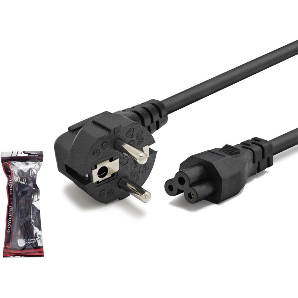 HDX5524 Yonca Power Kablo 1.2Mt Siyah