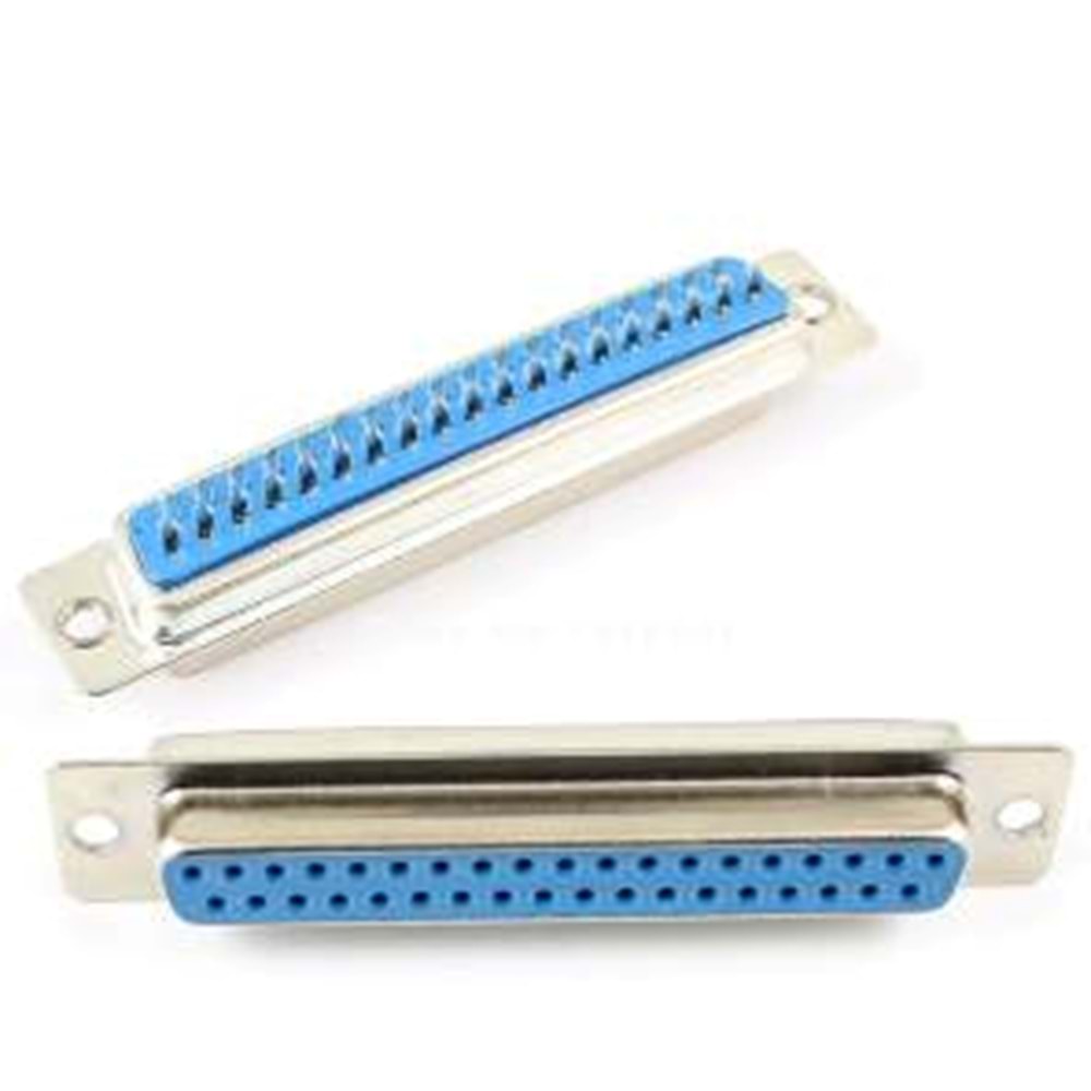 37 Pin Dişi D-Sub Konnektör