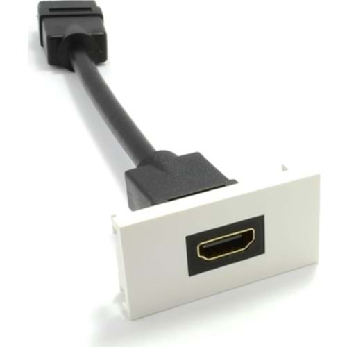 HDMI Priz Modülü 22.5x45mm