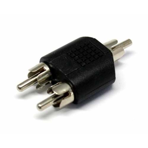 Rca Erkek 2 Rca Erkek Çevirici Adaptör