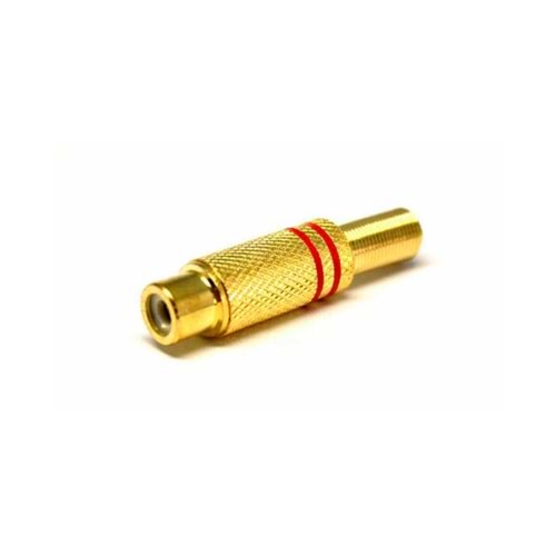 TG-J225 Rca Gold Dişi Jack Siyah