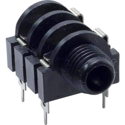 9920 6.3mm Gitar Jack Şase Yatık Stereo