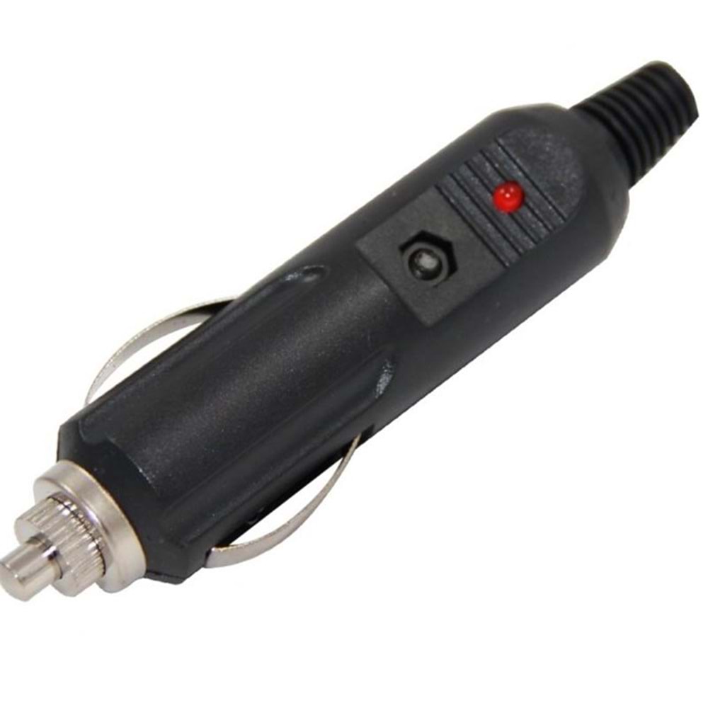 2592 Sigortalı Ledli Kablosuz Oto Çakmak Fişi